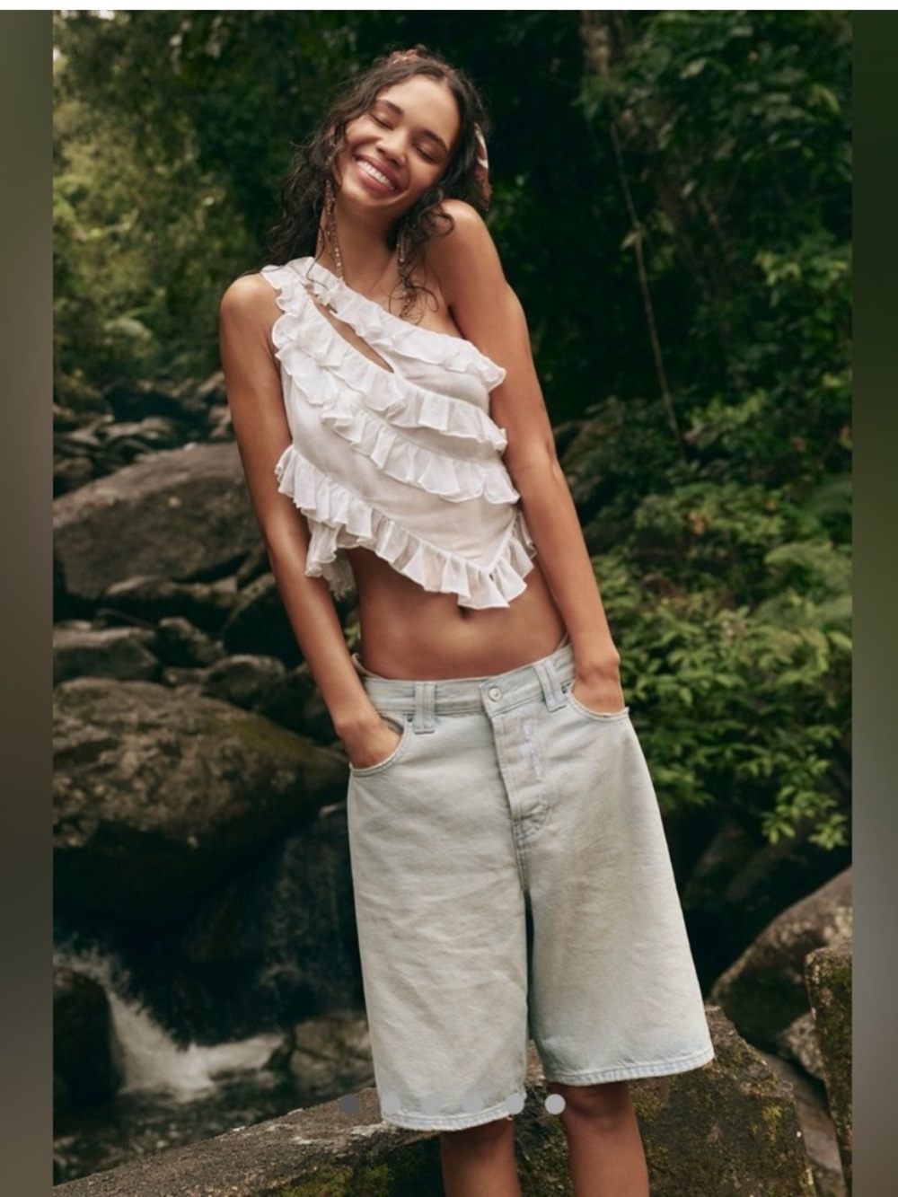NWT Free People We The Free Montana Jorts Shorts - Size 32